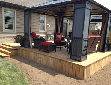 wood in the landscape by terrascape landscape construction